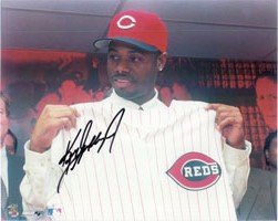 Signed Griffey, Ken Jr. (Cincinnati Reds) 8x10 Photo