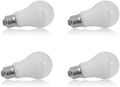 A19 LED Light Bulb, (4-Pack) GreenMart ® 12W Household Dimmable 75W Incandescent Bulbs Equivalent (Warm White)