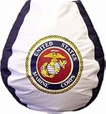 U.S. Marines Vinyl Bean Bag Chair