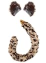 Cheetah Cat Halloween Costume Tails & Ears