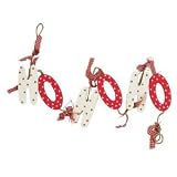 Shabby Chic Wooden Letters Christmas Garland Ho Ho Ho