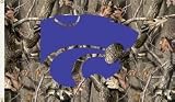 Kansas State Wildcats 3 Ft. x 5 Ft. Flag w/Grommets - Realtree Camo Background