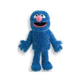 Plush Sesame Street Grover Full Body Puppet 15 by Gund