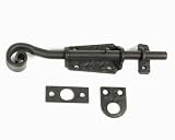 Black Iron Gate Bolt 6