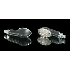 Blinker LED CAT EYE, schwarz, kurz, E-gepr.
