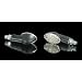 Blinker LED CAT EYE, schwarz, kurz, E-gepr.