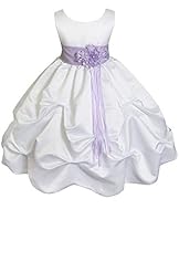 Girls Ankle Length Flower-Girl Dress/Party Dress 