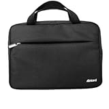 New Inland Netbook Case Black Padded Sides Convenient Carry Handle Front Po ....