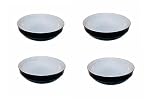 Emile Henry 1-Quart Individual Pasta Bowls, Set of 4, Black