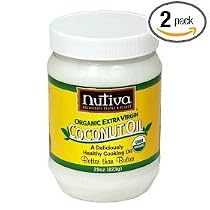 Nutiva Organic Extra Virgin Coconut Oil, 15-Ounce Unit (Pack of 2)