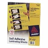 AVERY IN-HOUSE 50 Sheets of Lamination Paper