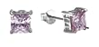 Boucles d'oreille - E2874 - LAV - Femme - Argent Sterling 1.6 Gr - Oxyde de zirconium