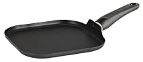 T-Fal Initiatives Total Nonstick 10-1/4-Inch Square Griddle, Grey