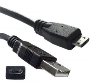 USB 2.0 Cable, Type A Male to Micro USB Male Cable (10 Feet)