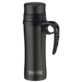 Innate Gear HA425 CHAR Kaze Vacuum Bottle, 13.5 -Ounce (Charcoal)