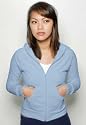 American Apparel Fleece Cotton Fleece Full-Zip Hoodie - 5 Colors