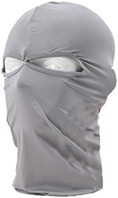 Koveinc UV Protective Mask Full Face Motorcycle Balaclava Dark Grey