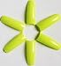 Green Yellow Color Tip 50pcs/bag Size 3