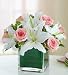 Valentine's Day Flowers by 1-800-Flowers - Rose and Lily Cube Bouquet - Small