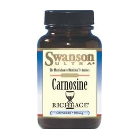 Swanson Ultra L-Carnosine (500mg 60 Capsules)
