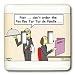 Londons Times Funny Dogs Cartoons - Dog Restaurant - Light Switch Covers - double toggle switch