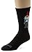 SockGuy Men's Gnomies Socks, Black, Large/X-Large