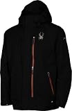  : Spyder Men's Bolt Jacket, Black, X-Large