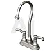 Search Our Specialty Mall : Rubinet Etruscan 8SRBETLBB Double Lever Handle Bar Cast Spout Faucet with 8 1/2" Spout Height, 4 5/16" Reach and 6 1/2" Cover Plate: Custom Colors with Custom Color Accents