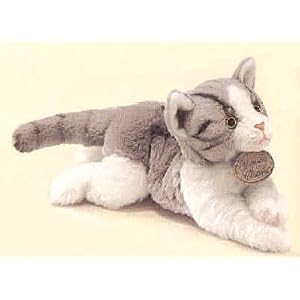 Plush Yomiko Grey Tabby Cat 12 by Russ