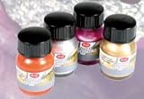 Viva Decor .8-Ounce Silver Red Precious Metal Liquid Color