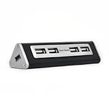 Gear Head 4-Port USB 2.0 Triangle Hub Components Other UH4200T Black/silver
