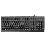 Black Mechanical Keyboard, PS2 And USB