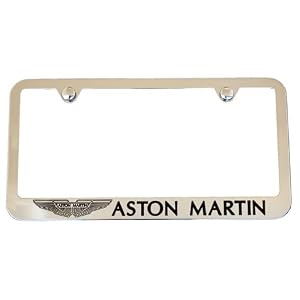 Aston Martin Chrome License Plate Frame