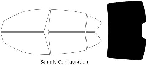 Window Tint Kit - Jeep Grand Cherokee 2014 2015 - 5% Rear Windshield