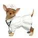 Chihuahua Dog Hospital Nurse Nursing Aide Figurine