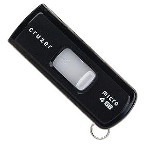 SanDisk Cruzer Micro 4GB USB 2.0 Flash Drive (Black)
