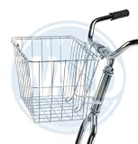 Wald Standard Bicycle Lift Off Basket, 14.5" x 9.5" x 9", # 133 Black