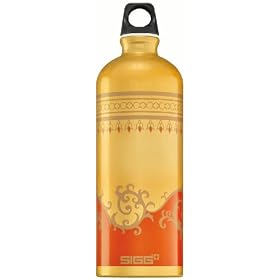 Sigg Lifestyle Loop Top Water Bottle (1.0-Liters, Maha Gold)