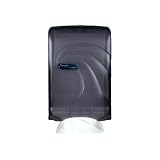 San Jamar T1790TBK Ultrafold C-Fold and Multi Fold Towel Dispenser, 11.75 Width, 18 Height, 6.25 Depth