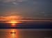 Boat at Sunset, Koh Phangan, Thailand Photographic Poster Print by Thomas McGuire, 40x30