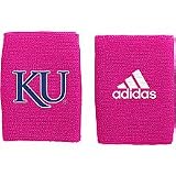 Adidas Kansas Jayhawks Pink Ribbon Wrist Bands One Size Fits All