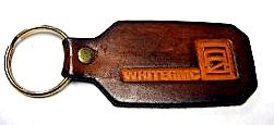 White GMC~ White Truck Company~Rare Vintage Keychain