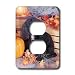 Dogs Poodle - Toy Poodle Black - Light Switch Covers - 2 plug outlet cover