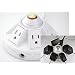 POWRAMID E900H131-P2 8-Feet Cord Surge Protector, White