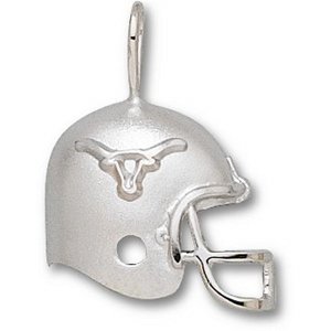Texas Longhorns Sterling Silver Longhorn Helmet Pendant