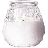 Candle Lamp Company M0012C 12 Clear Victory Candle (06-0302) Category: Candles, Candle Holders and Vases