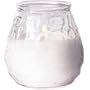 Candle Lamp Company M0012C 12" Clear Victory Candle (06-0302) Category: Candles, Candle Holders and Vases