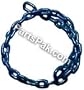 Poly Coated Anchor Chain Blue
