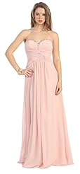 A-line Natural   Waistline Chiffon Floor Length Sweetheart Ruched Beaded Lace Bridesmaid Dress 