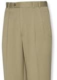 Cutter & Buck Gabardine Microfiber Trousers (Big & Tall and Regular Sizes)